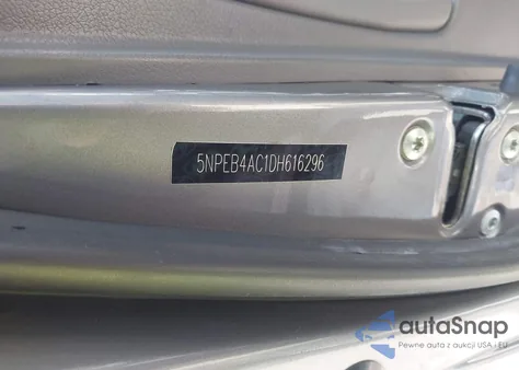 2013 Hyundai Sonata Gls from USA, damaged, VIN 5NPEB4AC1DH616296